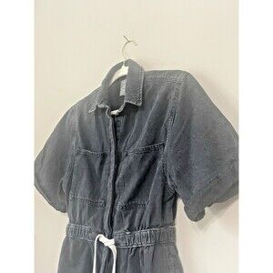 Denim & Co. Women’s Black Denim  Romper US Women’s Sz 4
